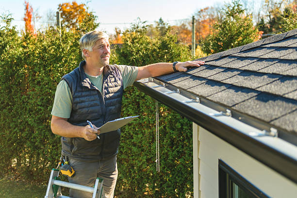 Professional Roof Replacement technician working in Blaine, OH